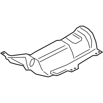 Ford AV6Z-5811448-A Front Shield