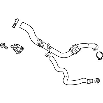 Lincoln L1MZ-6F072-B Rear Duct