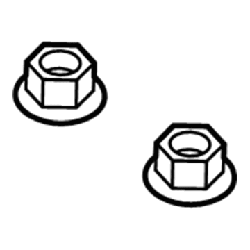 Ford -W520215-S442 Apron/Rail Assembly Nut