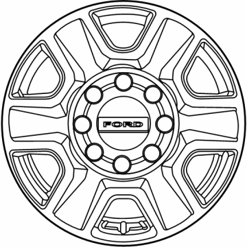 Ford PC3Z-1007-G Wheel, Alloy