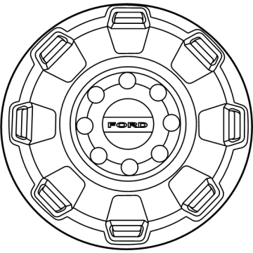 Ford PC3Z-1007-J Wheel, Alloy