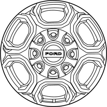 Ford PC3Z-1007-E Wheel, Alloy