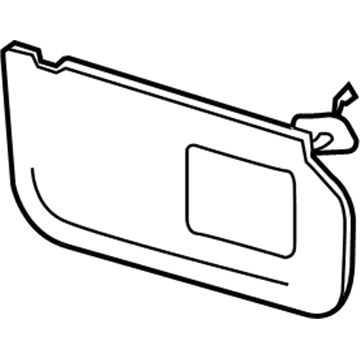 2008 Ford F-250 Super Duty Sun Visor - 8C3Z-2604104-AA