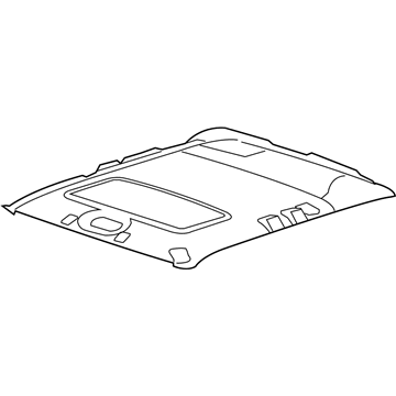 Ford 8C3Z-2651944-BB Panel - Roof Trim - Centre