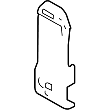 Ford 7C3Z-25601B32-AB Cover - Seat Belt Opening