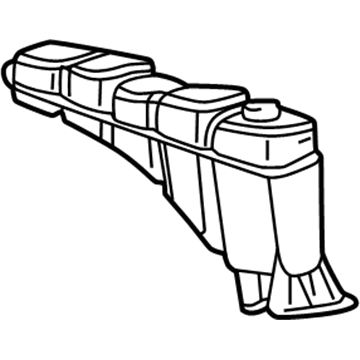 Ford 6C3Z-8A080-B Tank Assembly - Radiator Overflow