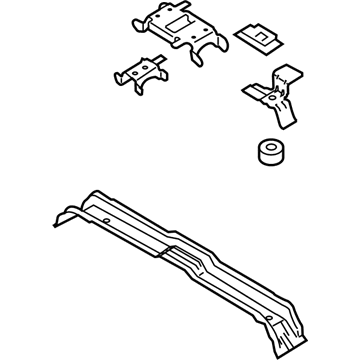 Ford FL3Z-1610624-C Center Crossmember