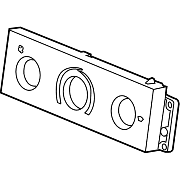 Mercury F8AZ-19980-AA Heater Control