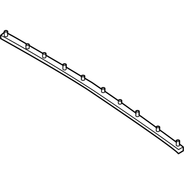 Mercury 8L8Z-7802254-B Rear Seal