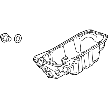 Ford BE8Z-6675-A Pan Assembly - Engine Oil