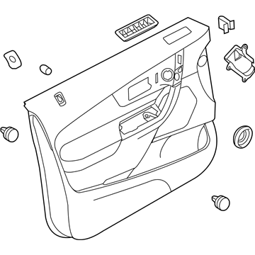 Ford CT4Z-7823942-BA Door Trim Panel