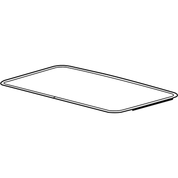 Mercury 8L8Z-7850054-A Sunroof Glass