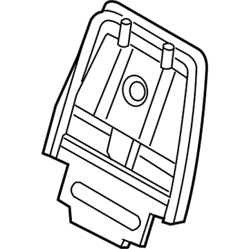 Mercury 6L2Z-78613A38-HA Seat Back Frame