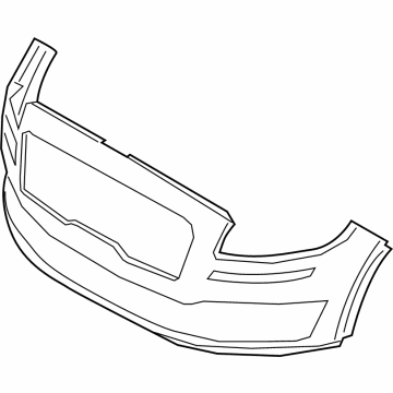 Lincoln Nautilus Bumper - MA1Z-17757-RAPTM