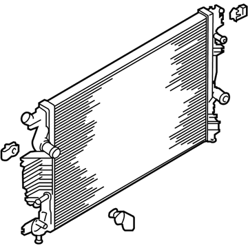 Ford DG9Z-8005-K Radiator