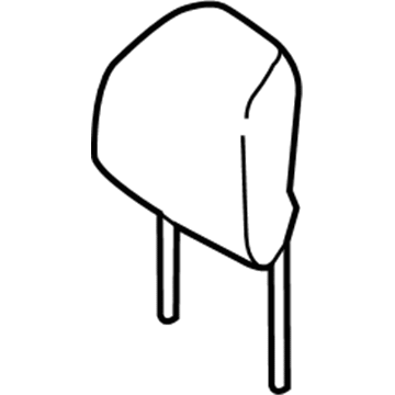 Ford FT4Z-58611A08-AC Headrest