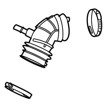 Lincoln LX6Z-9B659-D Air Tube