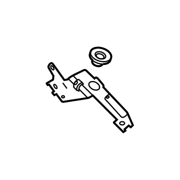 Lincoln LX6Z-9647-A Lower Bracket