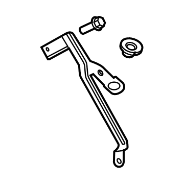 Lincoln LX6Z-9647-B Upper Bracket