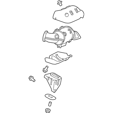 Ford EB5Z-5E212-A Catalytic Converter