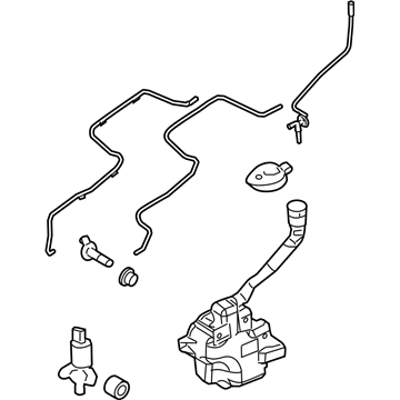 Ford AA8Z-17618-A Reservoir - Windshield Washer