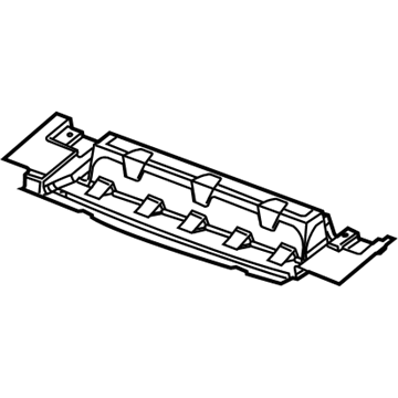 Ford F7UZ-19E667-AA Lower Deflector