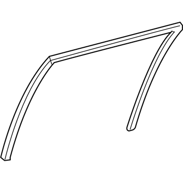 Mercury F2MY-5425560-D Window Trim