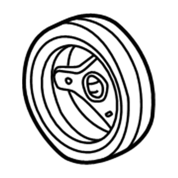 Ford 1W7Z-6312-AA Crankshaft Pulley