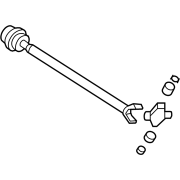 Ford 6L2Z-4A376-B Drive Shaft Assembly