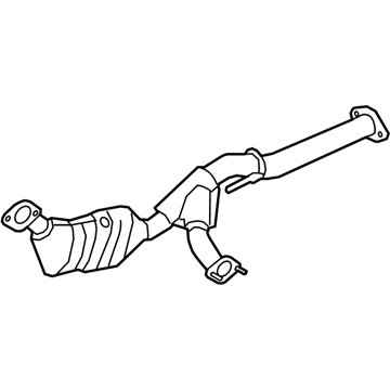 2009 Ford Ranger Catalytic Converter - 9L5Z-5E212-B