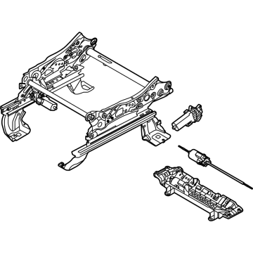 Lincoln L1MZ-9961710-B Seat Track