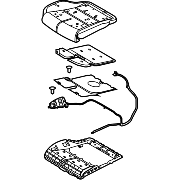 Ford LC5Z-78632A23-K PAD ASY - FRONT SEAT HEATING