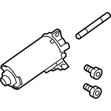 Lincoln Continental Power Steering Assist Motor - 9A5Z-3F840-A