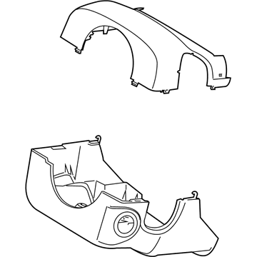 Ford FL3Z-3530-BE Shroud Assembly - Steering Column