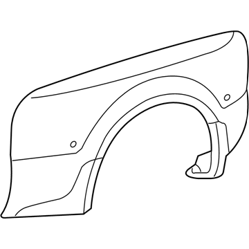 Ford XC3Z-16312-AG Rear Fender