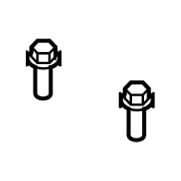 Mercury -W505263-S437M Mount Bracket Bolt