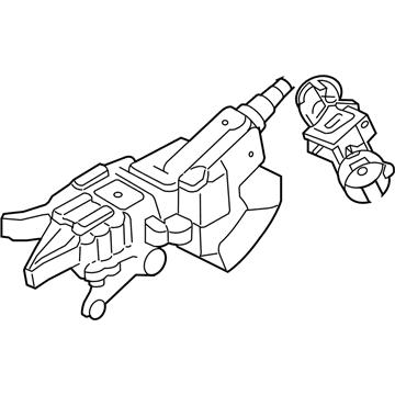 Ford 6R3Z-3C529-AA Steering Column