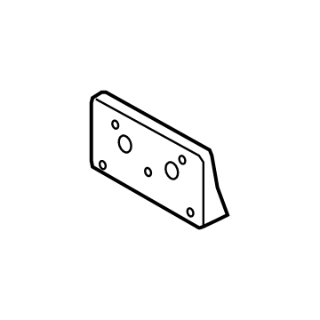 Ford KS7Z-17A385-AA License Bracket