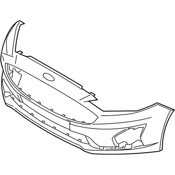 2019 Ford SSV Plug-In Hybrid Bumper - KS7Z-17D957-SBPTM