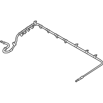 Ford 6L8Z-17A605-A Washer Hose