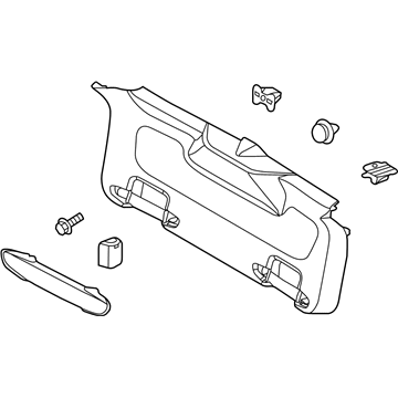 Ford F1EZ-5846404-AB Trim - Tailgate