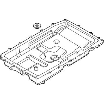 Ford Police Interceptor Utility Transmission Pan - LP5Z-7A194-B