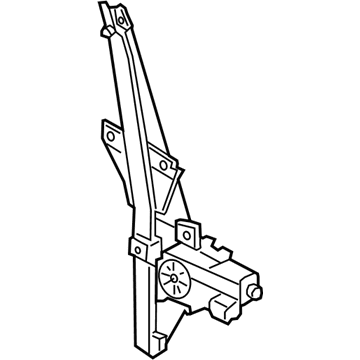 Lincoln EJ7Z-7827000-B Window Regulator