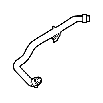 Mercury Mariner Radiator Hose - 6E5Z-8597-A