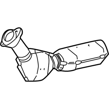 Ford 2L3Z-5E212-BA Catalytic Converter Assembly