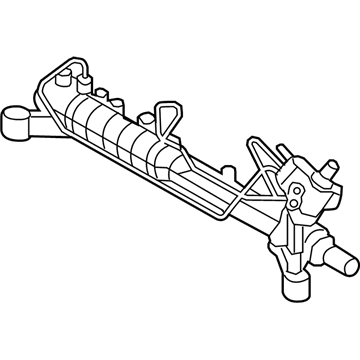 Lincoln MKX Steering Gear Box - 9A1Z-3504-A