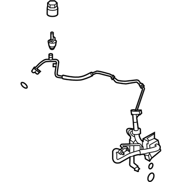 Lincoln LX6Z-19A834-BJ Evaporator Tube