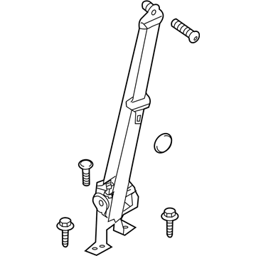 Lincoln AE9Z-74611B68-BA Seat Belt Assembly