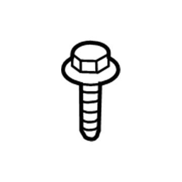 Lincoln -W505285-S424 Seat Belt Assembly Screw