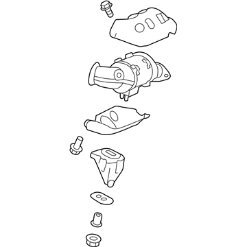 Ford DT4Z-5E212-A Catalytic Converter